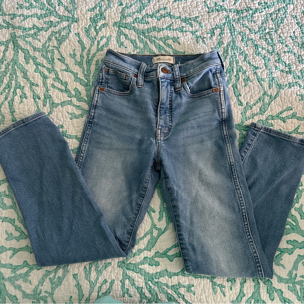 Madewell Stovepipe Jeans 23 Euclid Wash - Picture 3 of 13